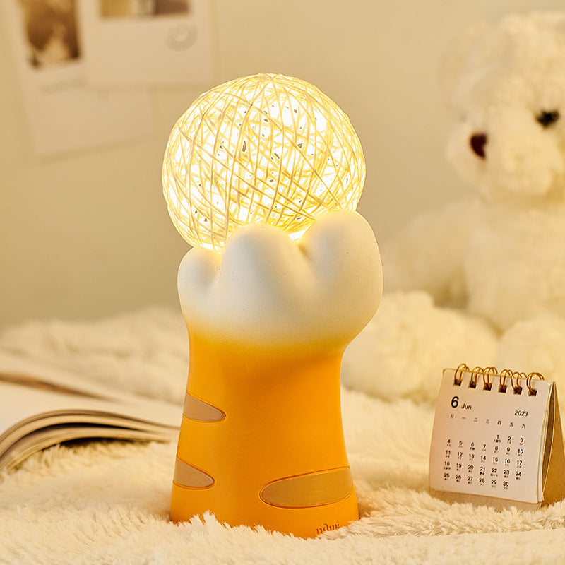 Home Night Light Furnishings Ornaments House DealSniper.net 1.5w Orange Tabby Cat USB