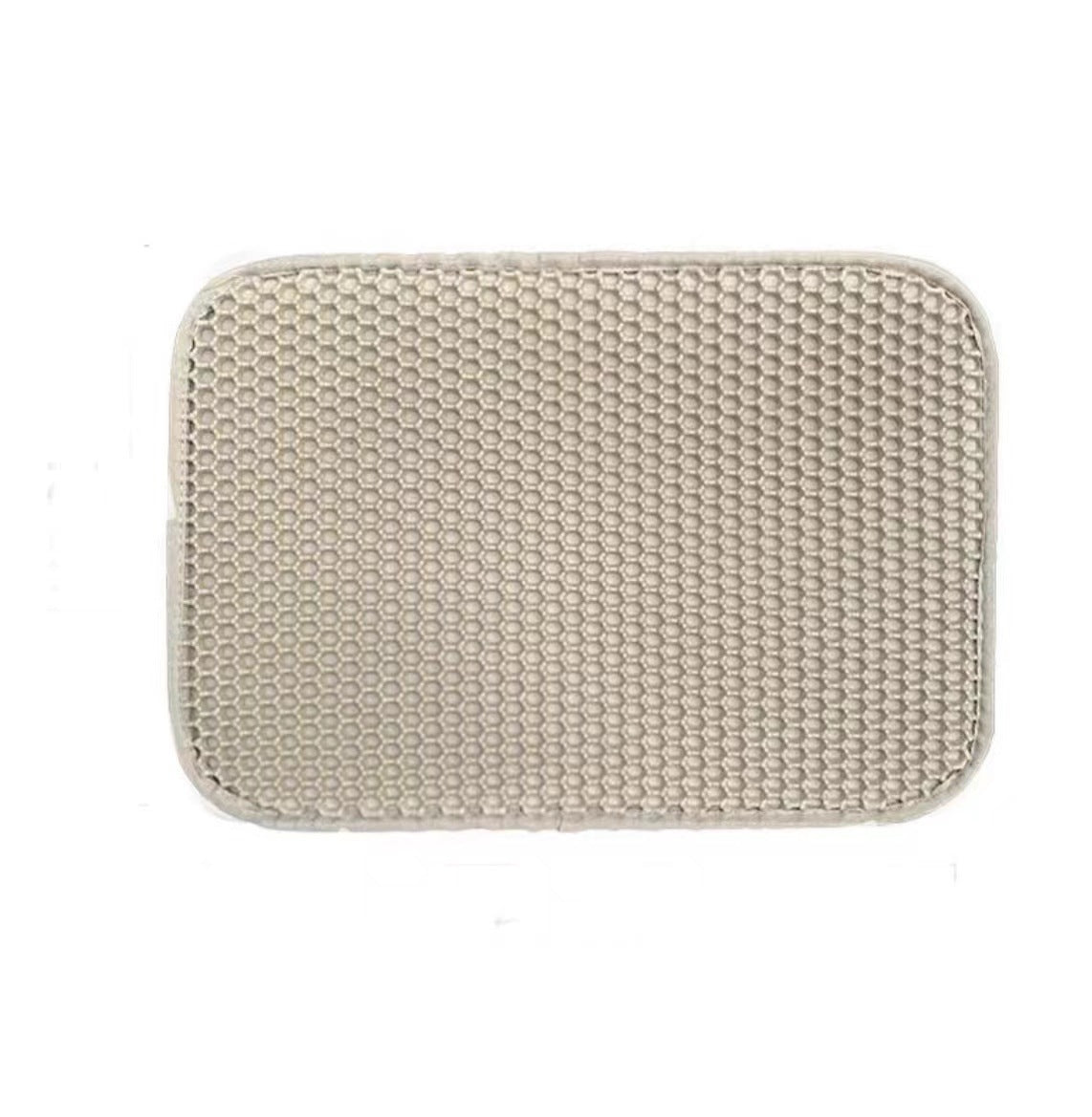 Cat Litter Mat Pet Solid Color Waterproof Cat Litter Mat Pets DealSniper.net Khaki Fold 30x30CM