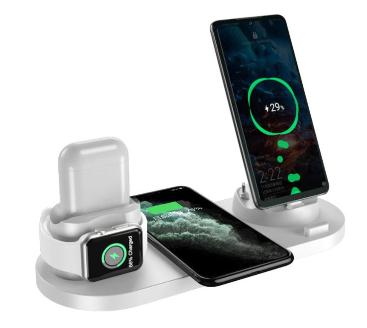 Wireless Charger For IPhone Fast Charger For Phone Fast Charging Electronics DealSniper.net White 15W USB