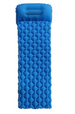 Camping Sleeping Pad Inflatable Air Mattresses Outdoor Mat Outdoor dealsniper-net sapphire