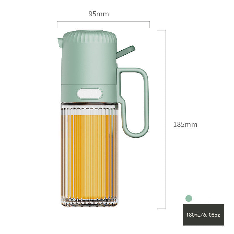 Air Fryer Press Type Spray Bottle Kitchen Gadgets Kitchen dealsniper-net Green