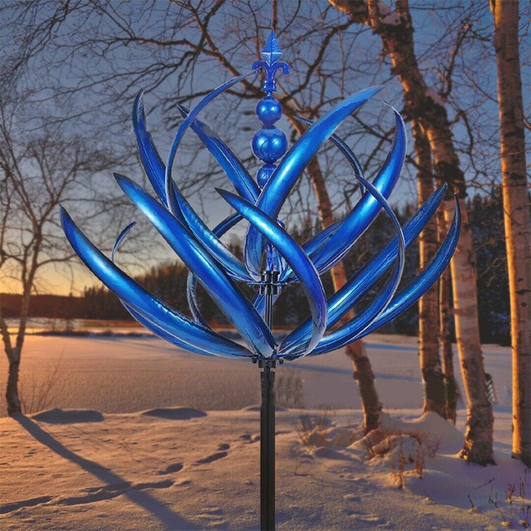 Home Fashion Personality Metal Rotating Windmill Garden DealSniper.net Photo Color