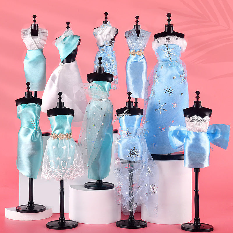 Children's Fashion Design Diy Barrettes Handmade Material Kit Kids DealSniper.net Swan Lake Ice Princess