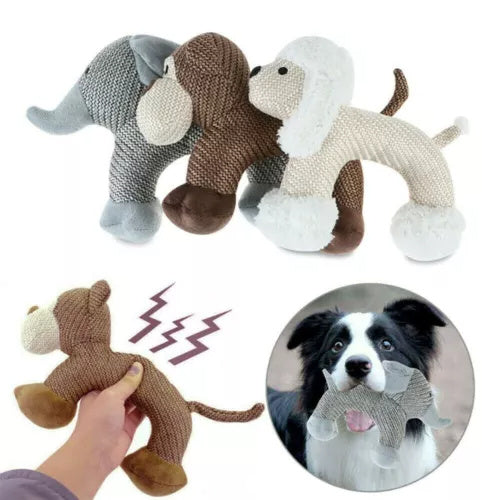 Dog Chew Toys For Small Large Dogs Bite Resistant Squeaky Pets DealSniper.net