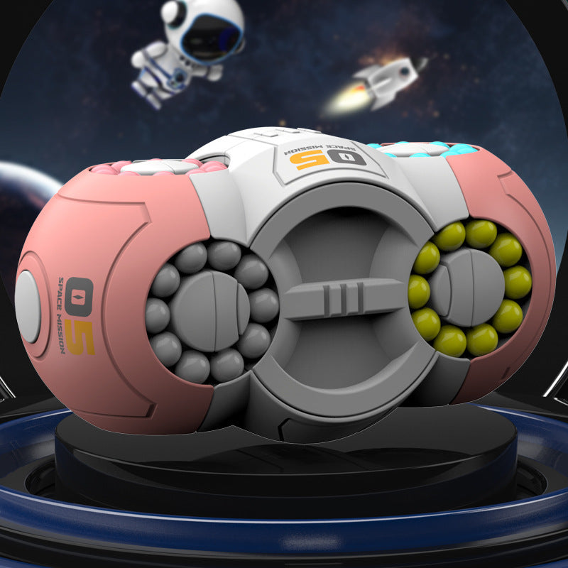 Eight-sided Space Multi-Magic Cube Pressure Rotation Kids DealSniper.net Pink