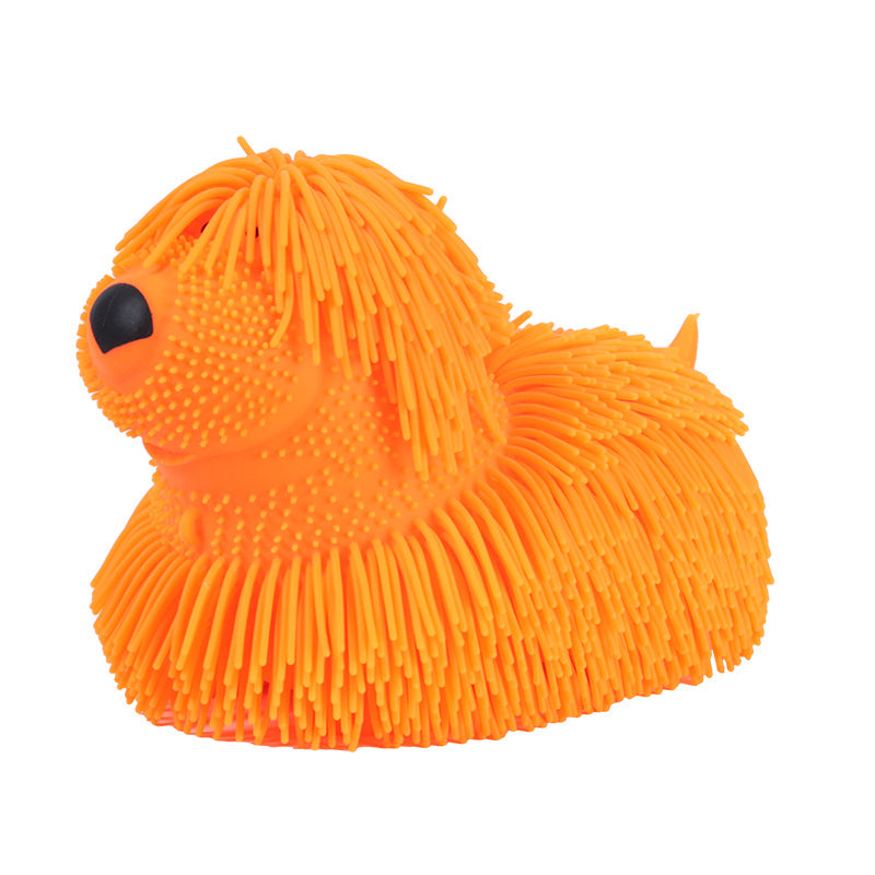 Dog Squeezing Toy Decompression Ball Toy Pets DealSniper.net Orange