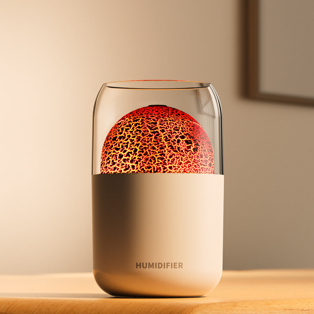 Planet Volcano Humidifier Home Bedroom Colorful Home DealSniper.net Y10 Planet White USB
