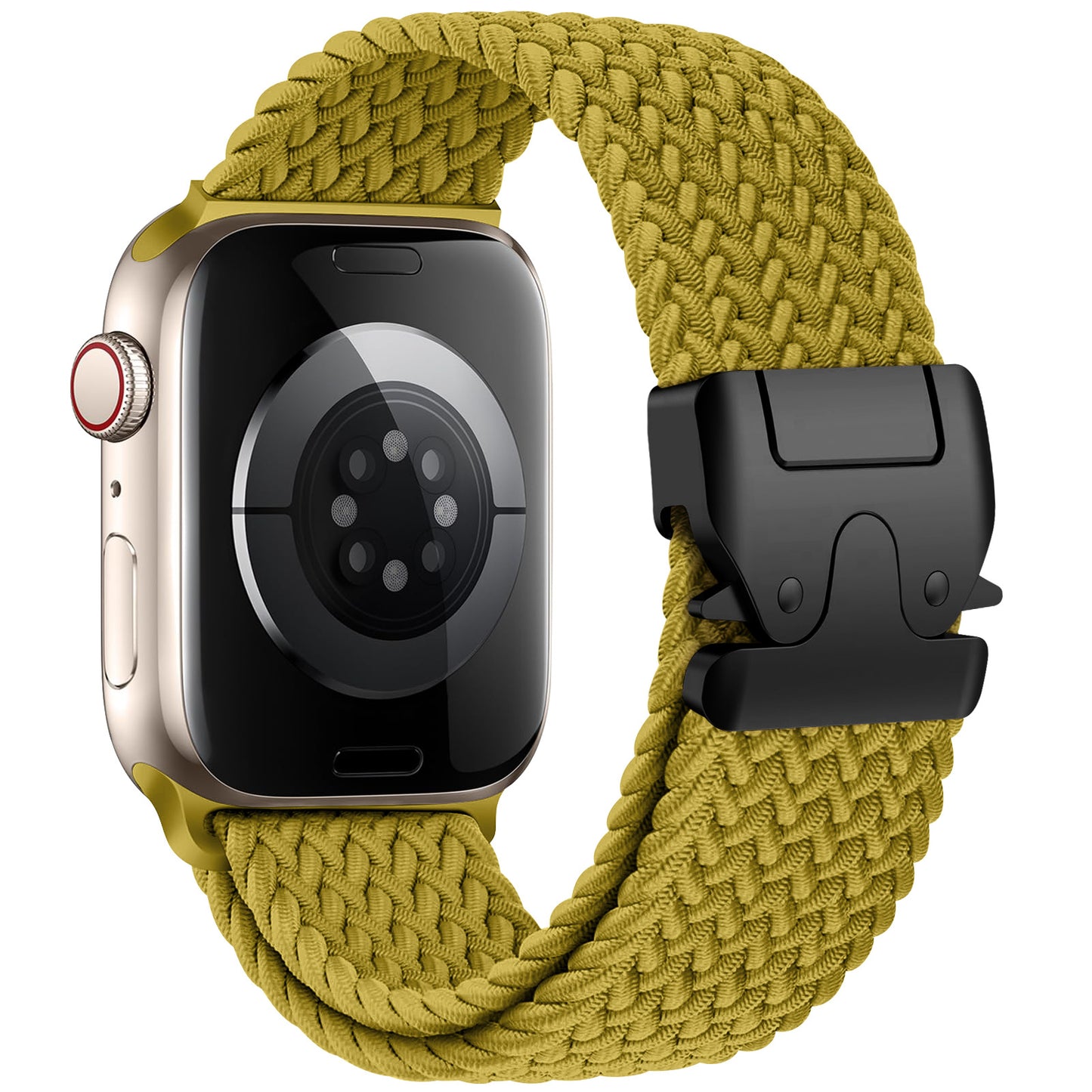 S10 Strap Parachute Buckle Ultra Woven Strap Jewelry DealSniper.net Yellow Green 38 40 41mm