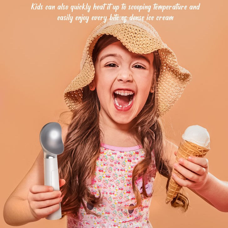 Heating Constant Temperature Ice Cream Scoop Kitchen DealSniper.net