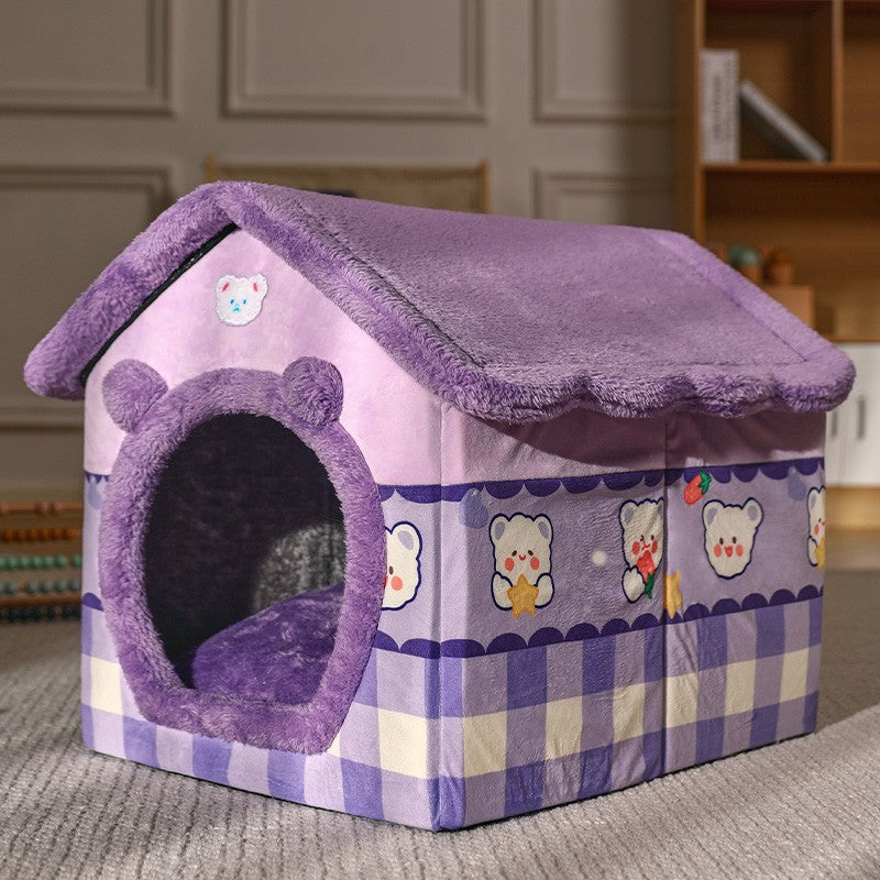 All Season Universal Removable And Washable Warm Pet Products In Winter Pets DealSniper.net Purple L