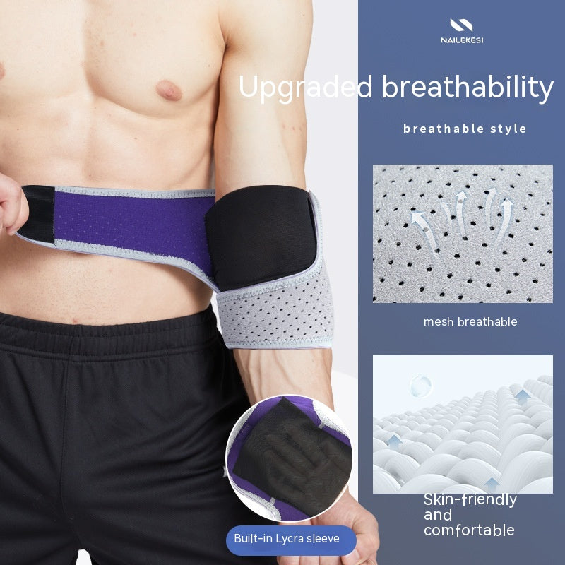 Sports Elbow Guard Men's Fitness Sports DealSniper.net Gray Purple