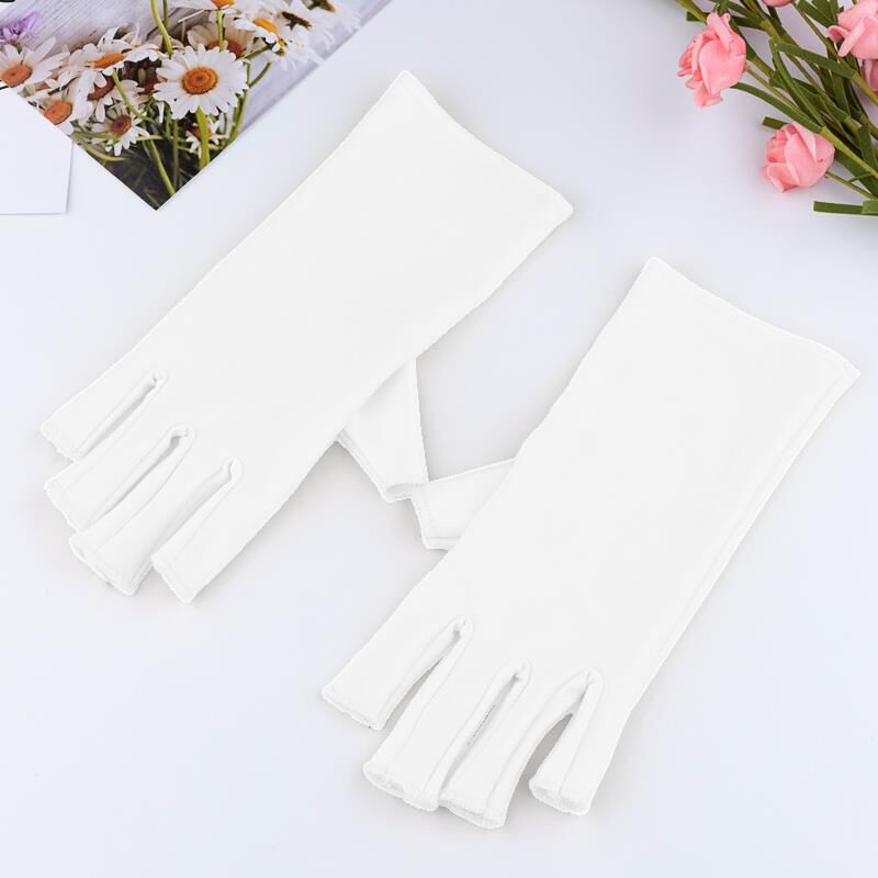 Manicure UV Protection Glove Beauty DealSniper.net White