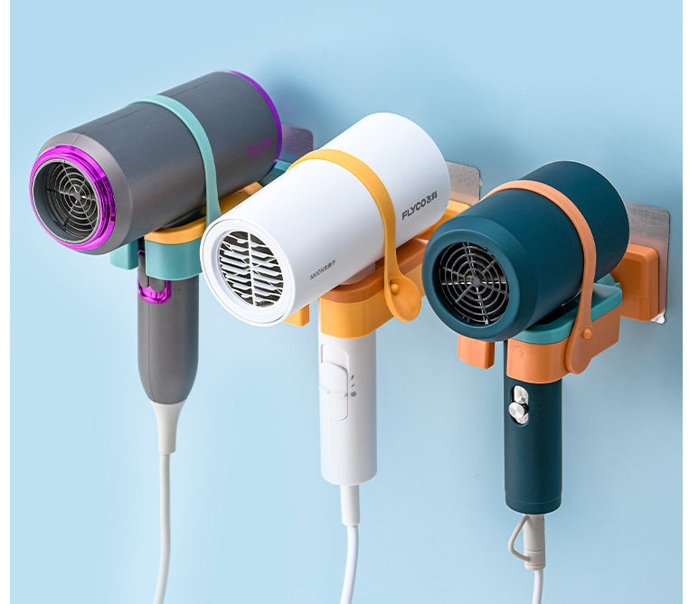 Hair Dryer Rack Toilet Wall-mounted Punch-free Woundable House DealSniper.net