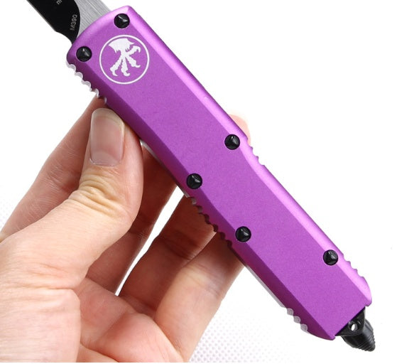 Microtechnology UT85 Items Of EDC Straight Comb Accessories With Injured Teeth Men DealSniper.net Purple