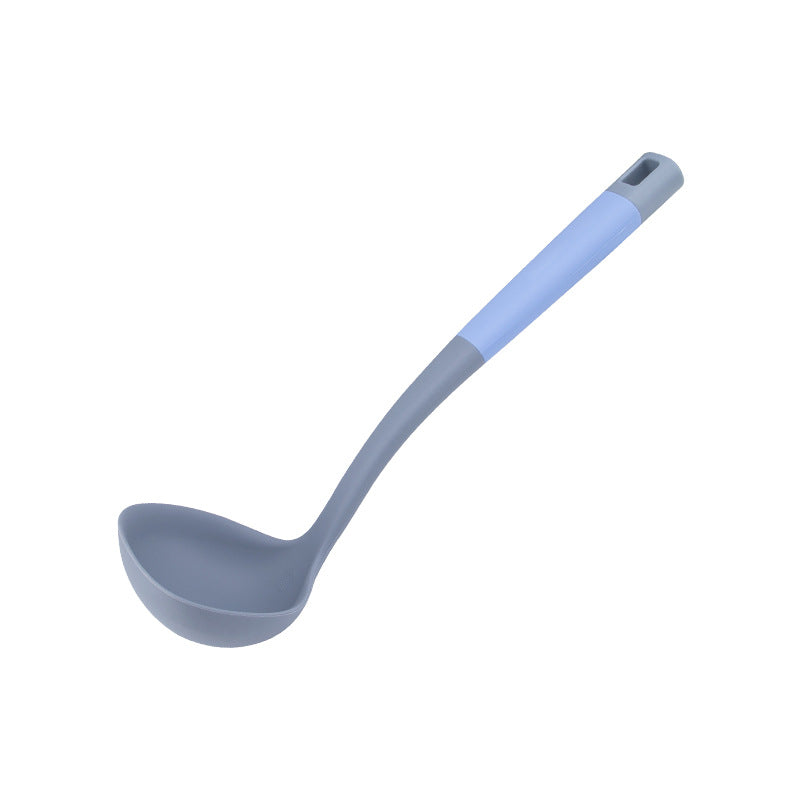 Special Spatula For Non Stick Pans Kitchen Supplies Kitchen DealSniper.net Blue grey Soup ladle