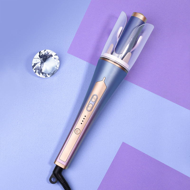 Portable Automatic Lazy Self-rotating Curling Iron Beauty DealSniper.net Sky Blue EU