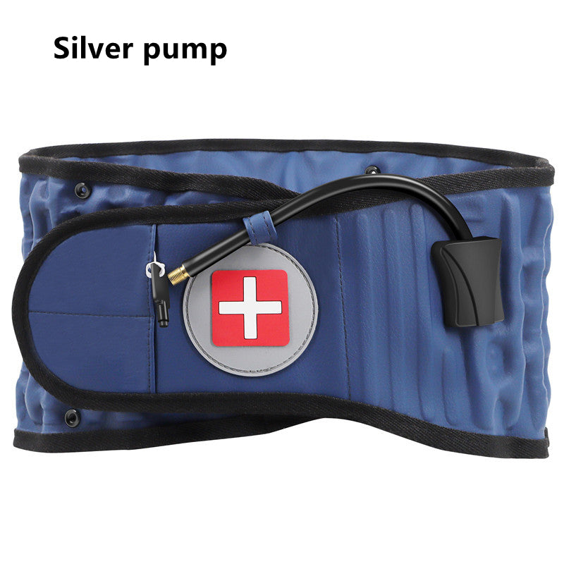 Back Decompression Belt Lumbar Support For Back Pain Relief Lumbar Deals DealSniper.net Blue Silver pump L