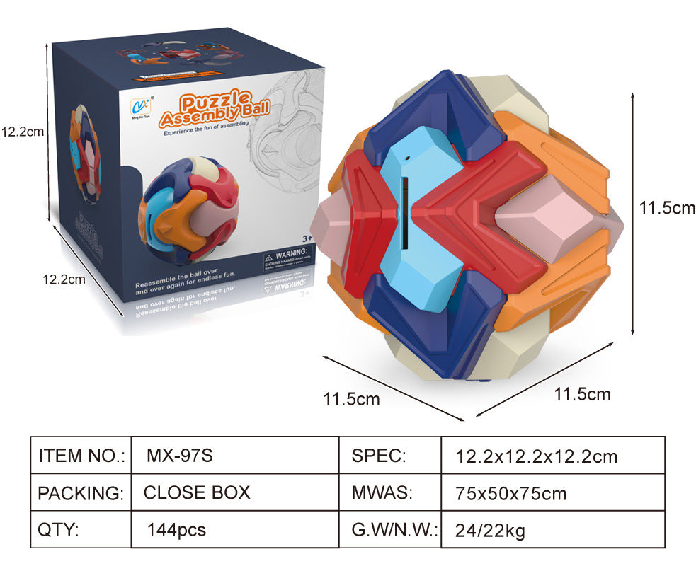 Diy Assembled Ball Piggy Bank Kids DealSniper.net Prismatic Small
