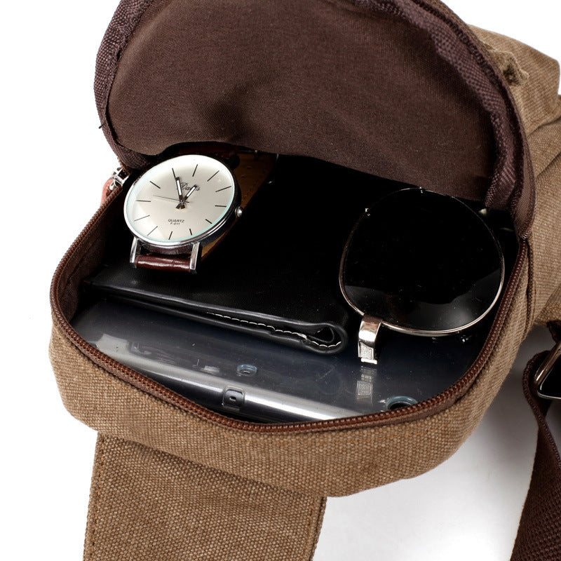 Men's Chest Small Backpack Casual Waist Bag Men DealSniper.net