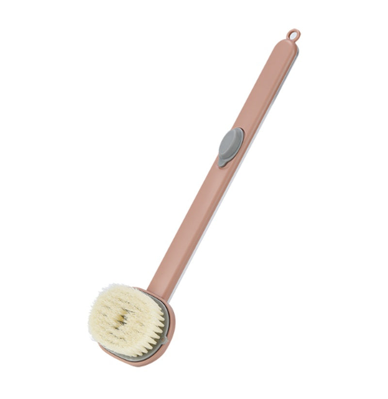 Dual-purpose Shower Brush Multifunctional Detachable Bath Brush House DealSniper.net Pink