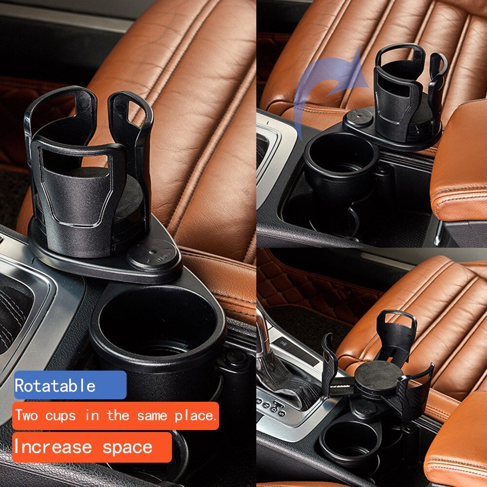 Foldable Car Cup Holder Drinking Bottle Holder Cup Stand Vehicle DealSniper.net