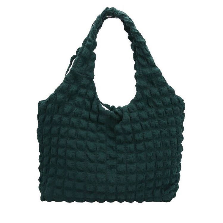 Cute Pleated Puff Shouder Bag Women Large-capacity Cloud Armpit Bag Winter Fashion Handbags Girls Women DealSniper.net