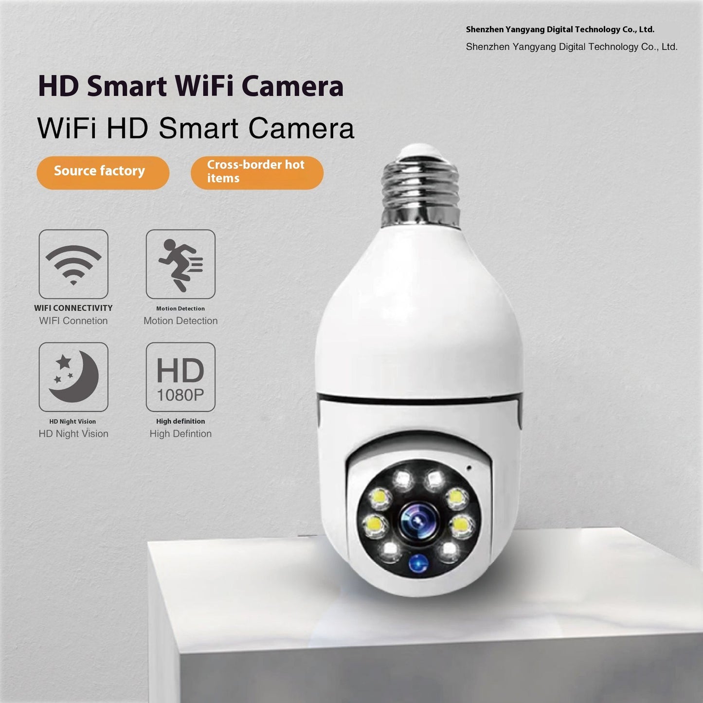 Panoramic Lamp Holder Camera Wireless E27 Bulb Camera Electronics DealSniper.net