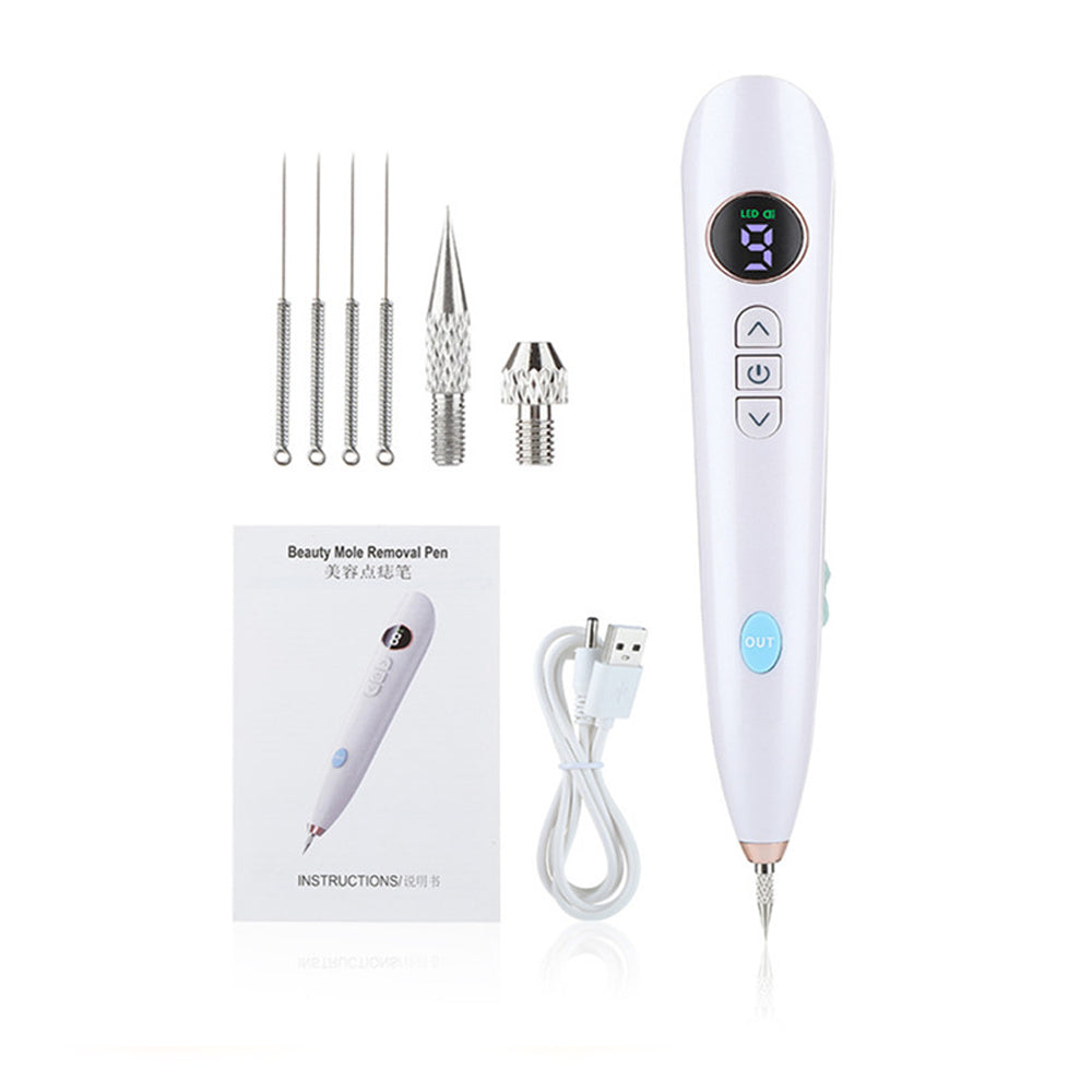 Laser Skin Tag Remover Face Mole Remove Plasma Pen Freckle Removal Machine Plasma Remove Scar Black Spot Face Wart Tattoo Device Beauty DealSniper.net B