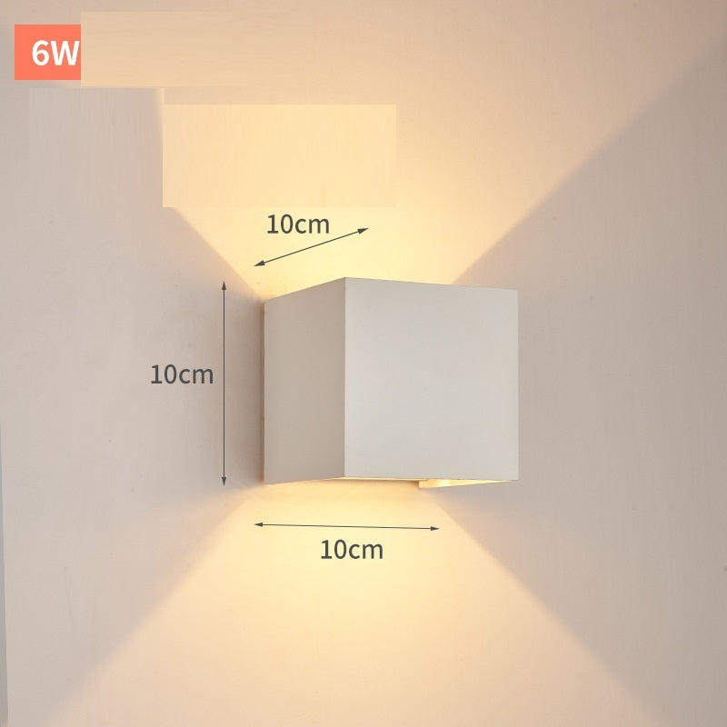 Waterproof Adjustable Induction Light Outdoor Home Decor DealSniper.net White Warm light 6w