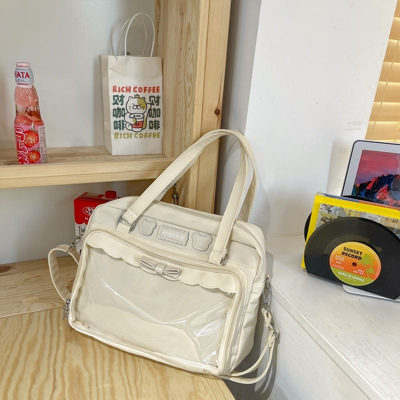 Shoulder Bag Women's Japanese Style Women DealSniper.net White