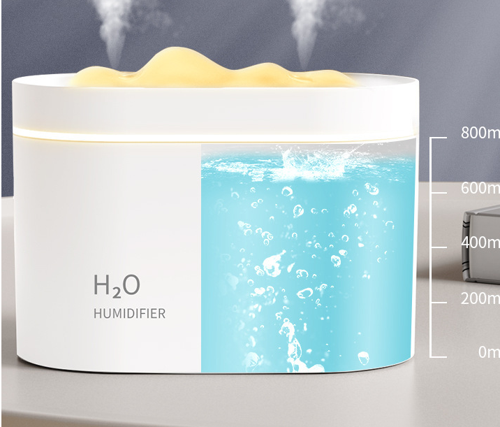New USB Dual Spray Humidifier For Home Office Deals DealSniper.net