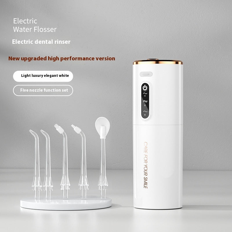 Home Water Toothpick Oral Irrigator Electric Washing Artifact Health DealSniper.net White Boxed