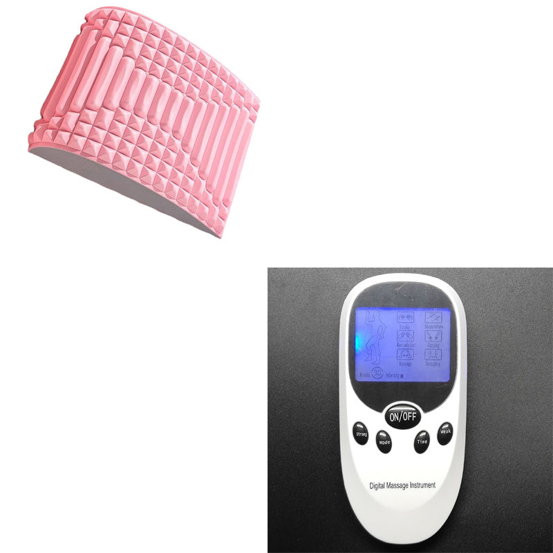 Electric Acupuncture Digital Therapy Tens Body Massager Health DealSniper.net Pink set USB