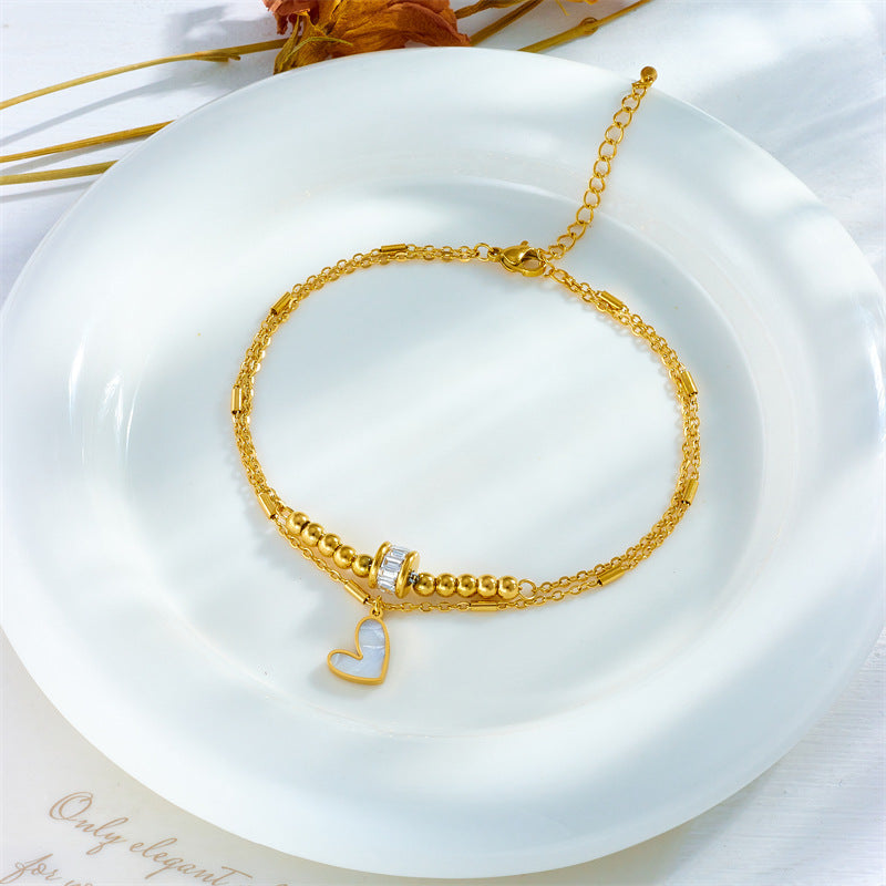 Fashion Jewelry Boho Classic Love Heart Ankle Chain Jewelry DealSniper.net