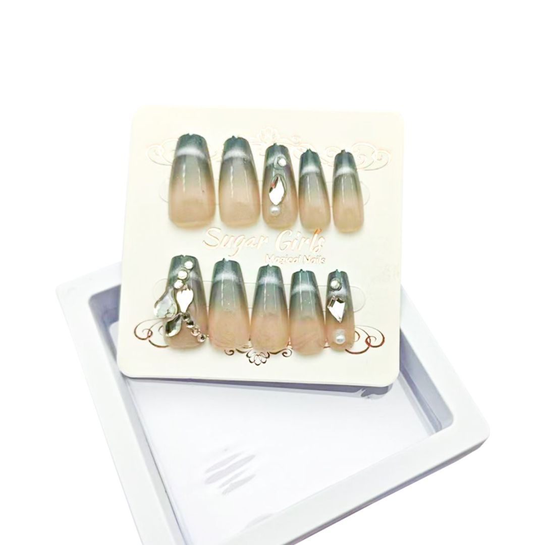 Gray Carapace Set With Hearts Diamonds Beauty DealSniper.net