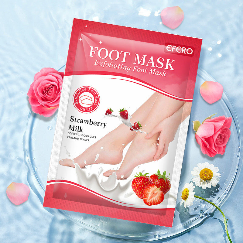 New Exfoliating Foot Mask Foot SPA Pedicure Socks Beauty DealSniper.net ZM59 Strawberry