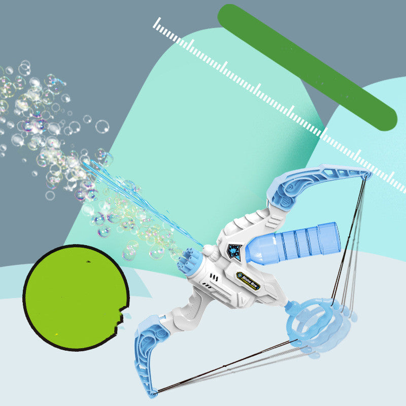 2 In 1 Bubble Gun Electric Bow And Arrow Automatic Bubble Blower Gifts Holidays dealsniper-net