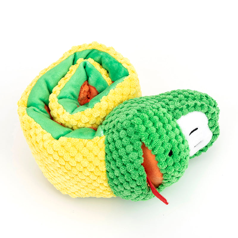 Snake Snuffle Toy Squeaky Dog Toys Boredom Stress Relief Game Pets dealsniper-net