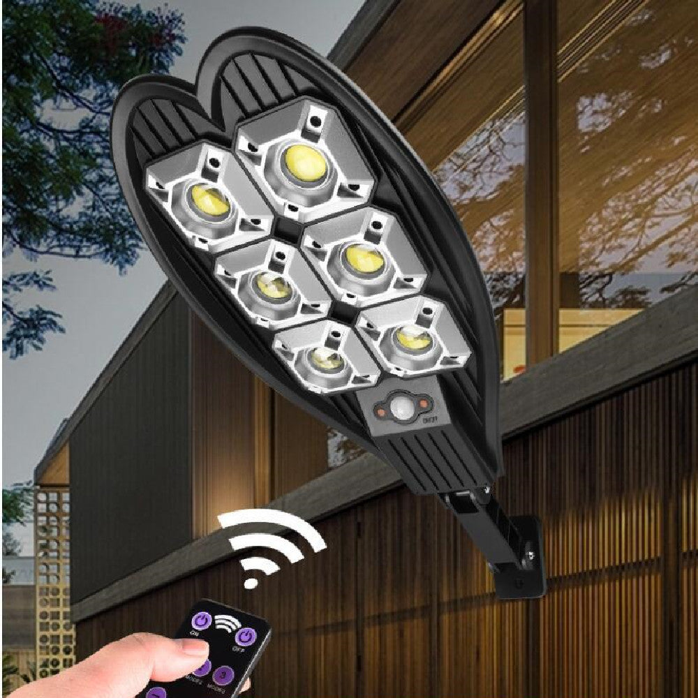 Remote Control Outdoor Solar Yard Light Human Sensing LED Street Lamp Outdoor DealSniper.net