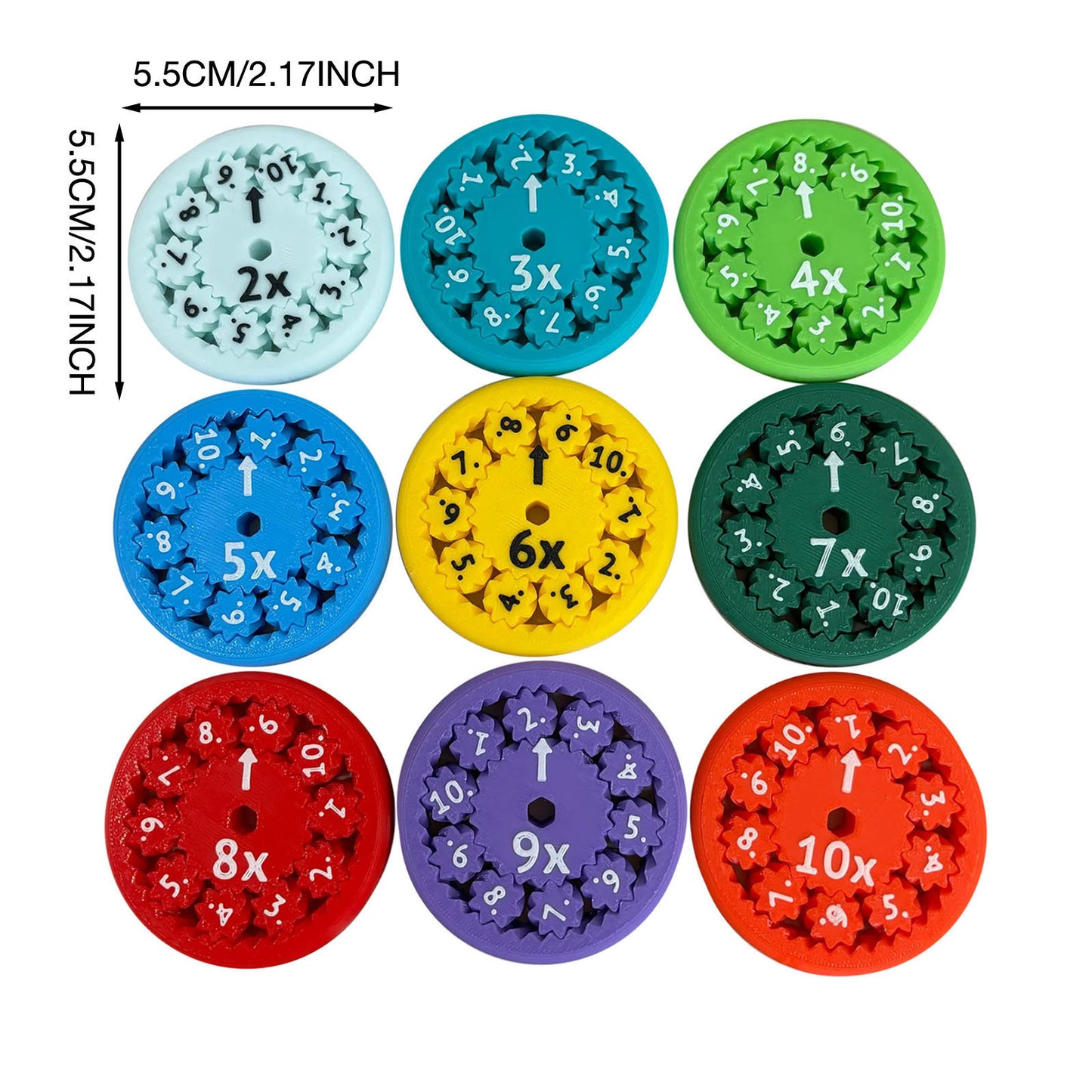 Math Fidget Spinners Fingertip Math Puzzle Toys Kids DealSniper.net