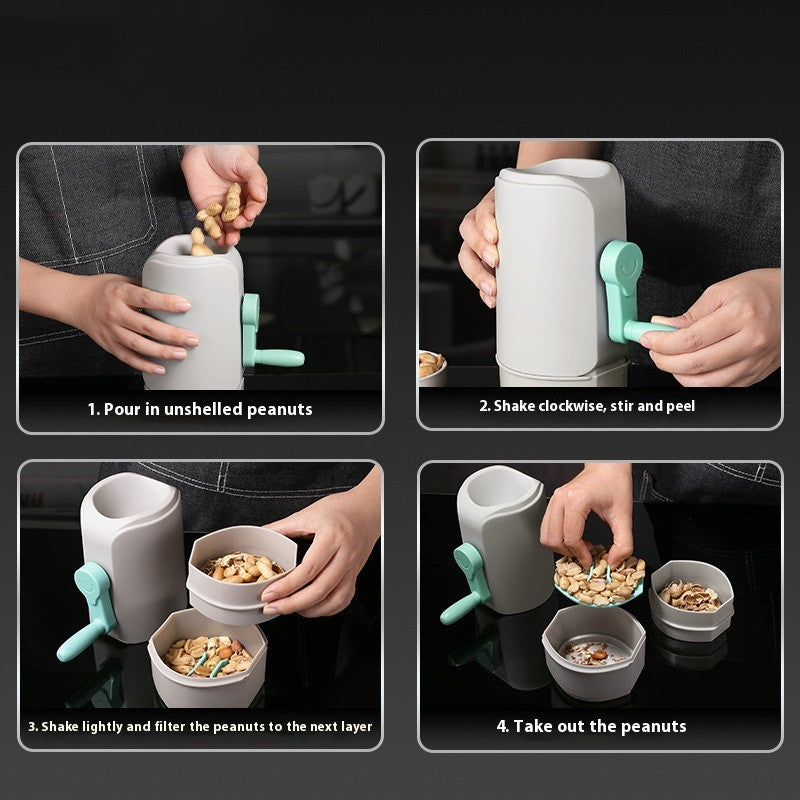 Automatic Peanut Sheller Lazy Household Kitchen Gadgets Kitchen Gym From House