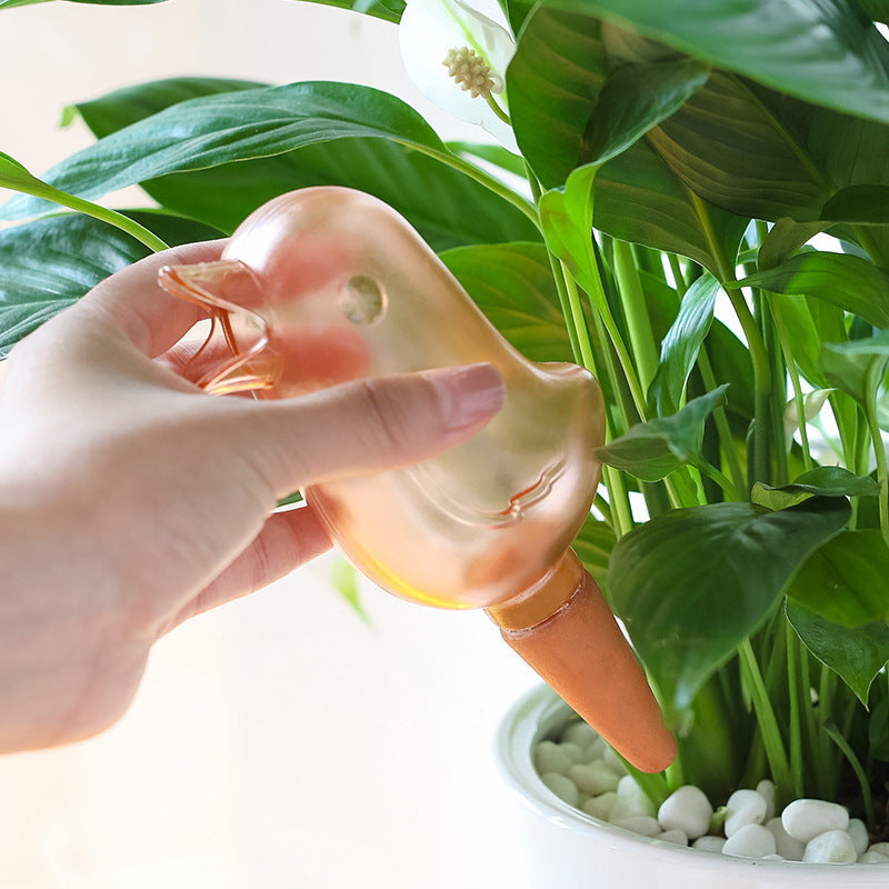 Bird Self-service Watering Device Home Smart Water-dropper House DealSniper.net 125ml Pink