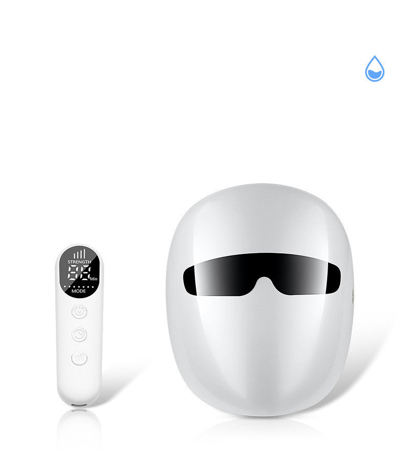 Imported Facial Mask Machine LED Light 7 Color Photon Meter Beauty Mask Beauty dealsniper-net White Remote control version USB
