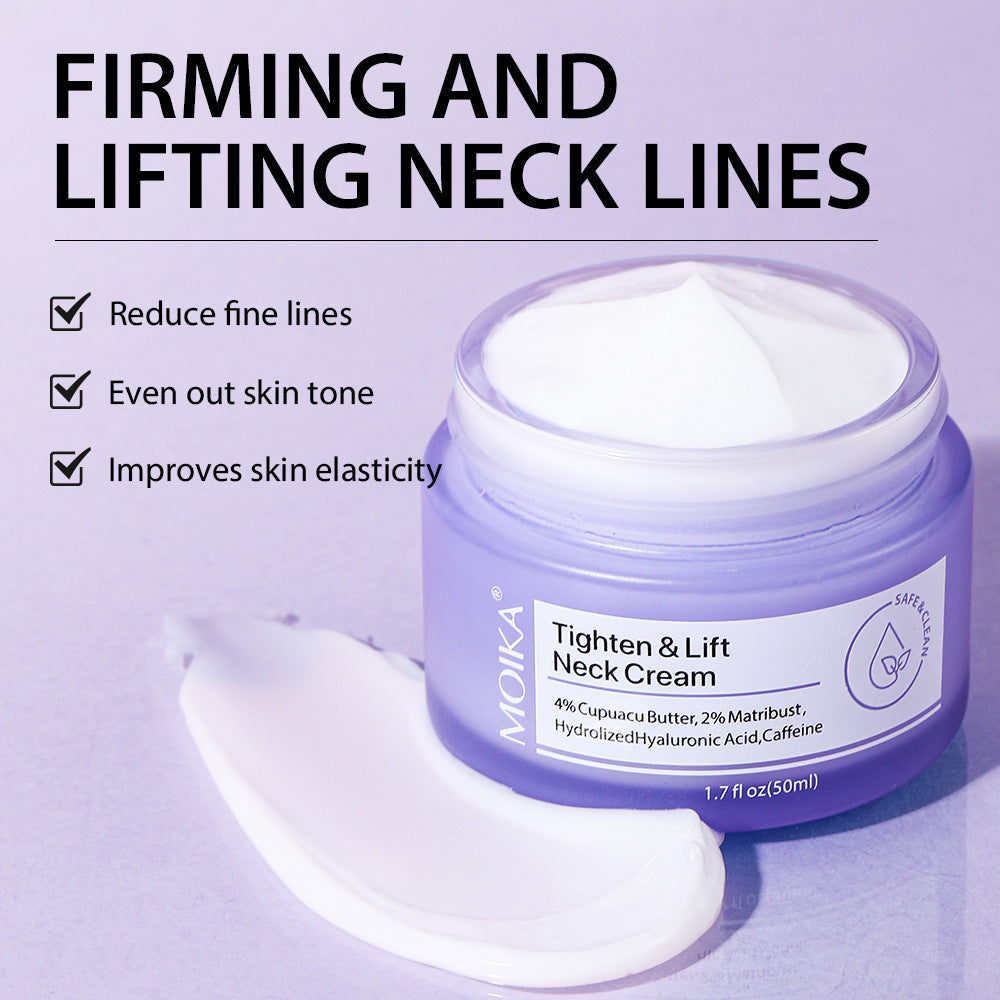 Neck Wrinkle Removal Cream Tightening Firming Fade Fine Lines Beauty DealSniper.net