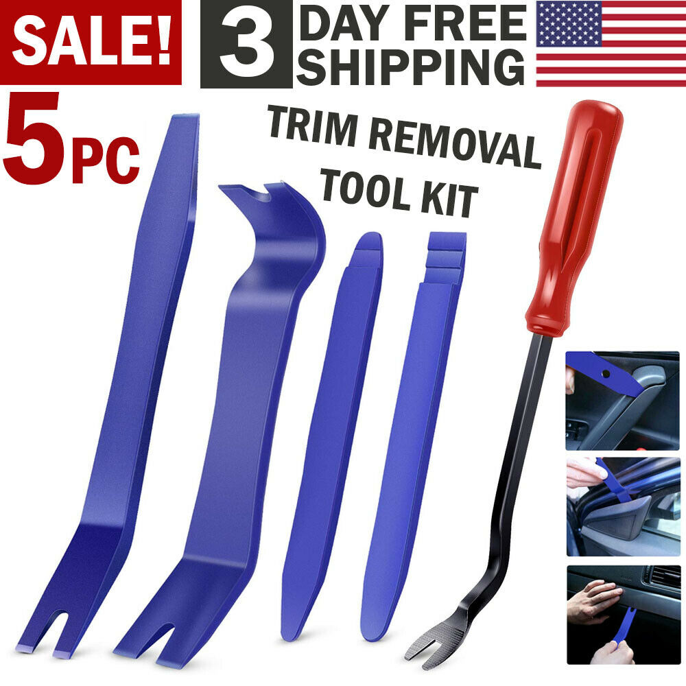 Car Trim Removal Tool Kit Set Door Panel Fastener Auto Dashboard Plastic Tools Vehicle DealSniper.net
