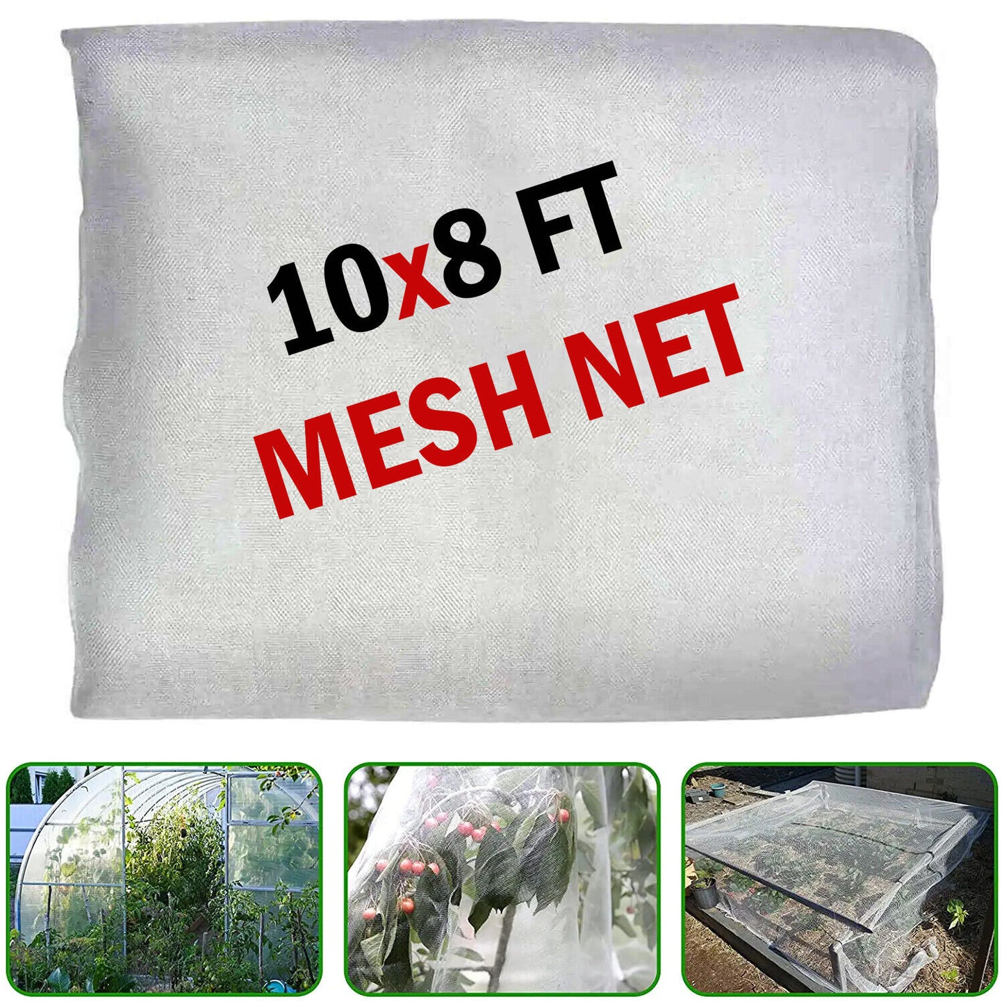 Mosquito Garden Bug Insect Netting Pest Bird Net Barrier Plant Protective Mesh Home DealSniper.net