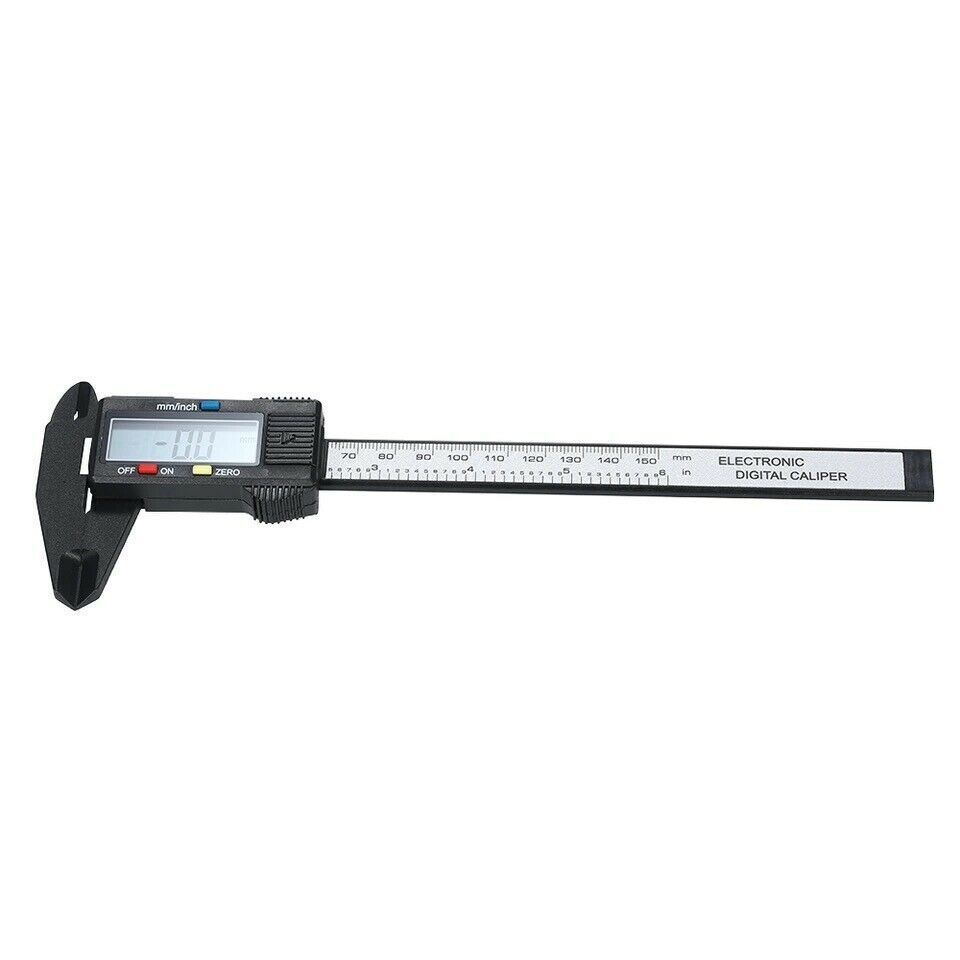 Carbin Fiber Electronic Digital Vernier Caliper Tools DealSniper.net