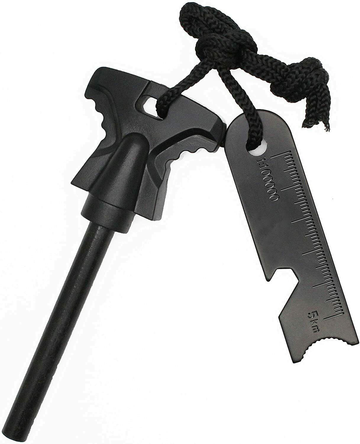 Fire Starter Flint Steel Striker Ferro Rod Waterproof Firesteel Camping Lighter Outdoor DealSniper.net