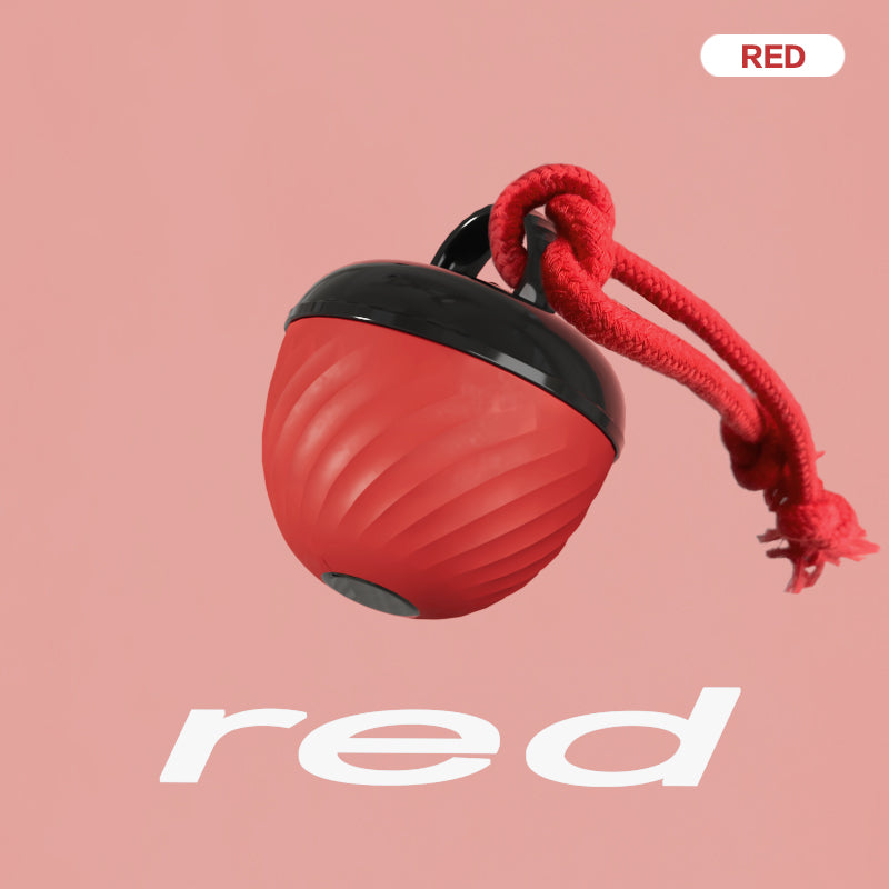 Smart Dog Cat Toy Ball Electronic Interactive Pet Toy Moving Ball Pets Gym From House Red