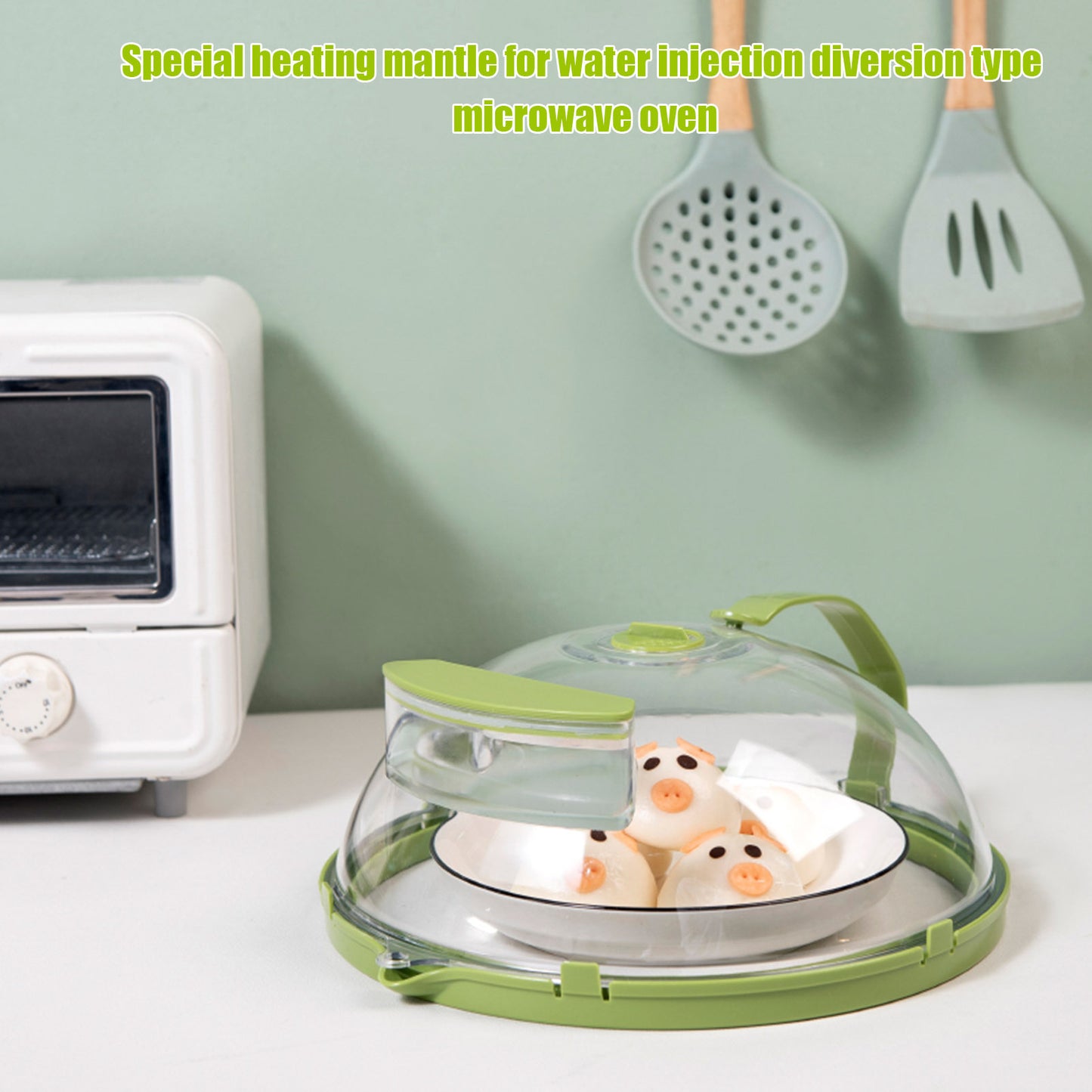 Microwave Splashproof High Temperature Food Heating Cover Kitchen DealSniper.net